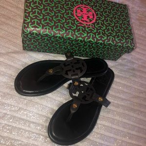 Black Tory Burch sandals